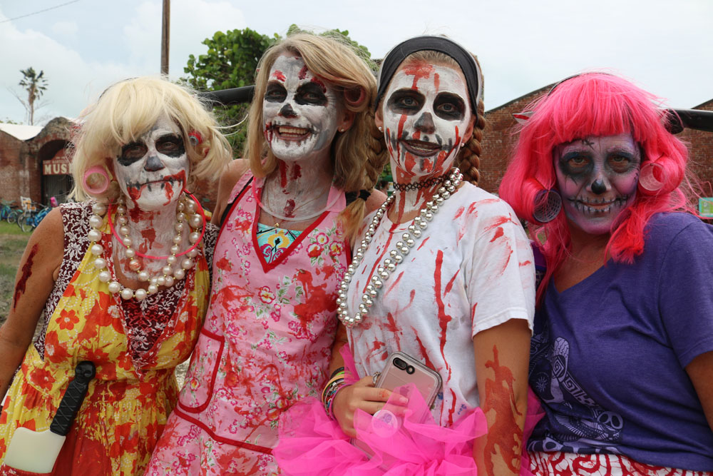 Zombie Bike Ride 2017 photo - Duval Street, Key West